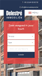 Mobile Screenshot of immodelestre.be